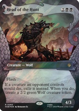 Head of the Hunt (Showcase) (Surge Foil) [The Hobbit] Foil