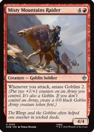 Misty Mountains Raider [The Hobbit] Foil