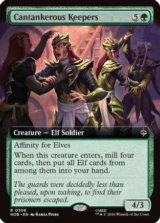 Cantankerous Keepers (Extended Art) [The Hobbit] Foil