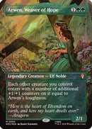 Arwen, Weaver of Hope (Borderless) (Surge Foil) [The Hobbit: Eternal-Legal] Foil