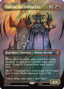 Sauron, the Lidless Eye (Borderless) (Surge Foil) [The Hobbit: Eternal-Legal]