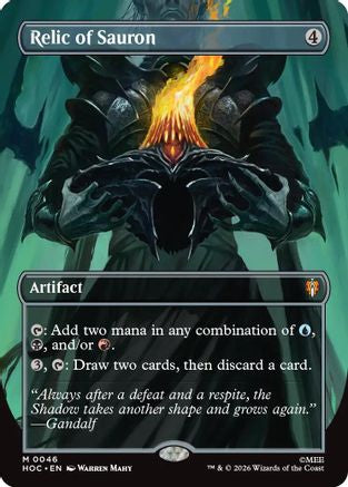 Relic of Sauron (Borderless) [The Hobbit: Eternal-Legal] Foil