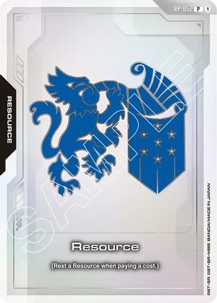 Resource (RP-052) (EVX07 Resource Set) (RP-052) [Promotional Resource Tokens] Holofoil