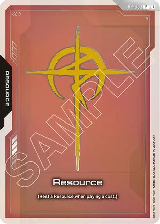 Resource (RP-053) (EVX07 Resource Set) (RP-053) [Promotional Resource Tokens] Holofoil
