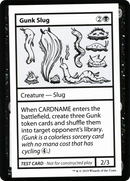 Gunk Slug (No PW Symbol) [Mystery Booster Playtest Cards 2021]