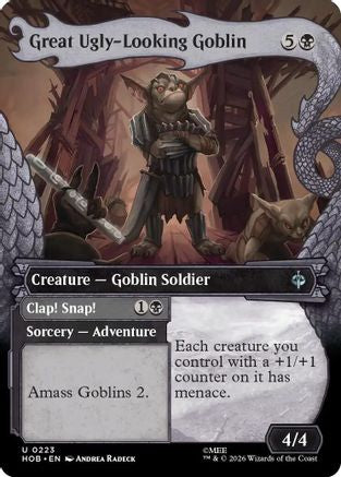 Great Ugly-Looking Goblin (Showcase) [The Hobbit] Foil