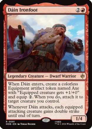 Dain Ironfoot [The Hobbit] Foil