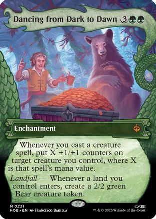 Dancing from Dark to Dawn (Showcase) [The Hobbit] Foil