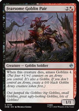 Fearsome Goblin Pair [The Hobbit] Foil