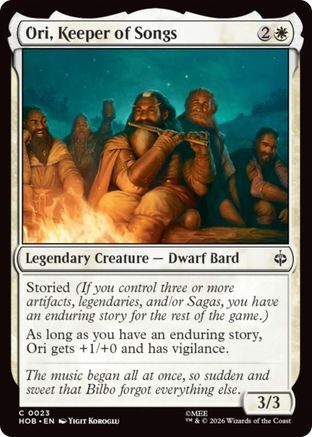 Ori, Keeper of Songs [The Hobbit]