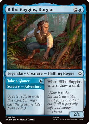 Bilbo Baggins, Burglar [The Hobbit]