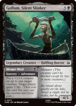 Gollum, Silent Slinker [The Hobbit]