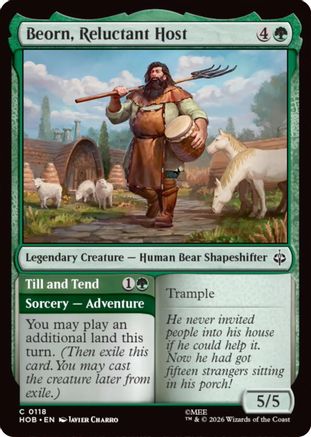 Beorn, Reluctant Host [The Hobbit] Foil