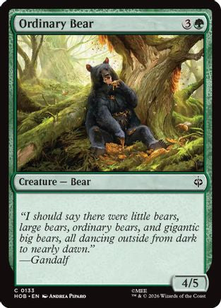 Ordinary Bear [The Hobbit] Foil