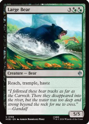 Large Bear [The Hobbit]