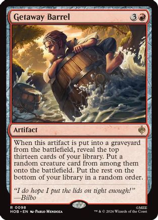 Getaway Barrel [The Hobbit: Eternal-Legal] Foil