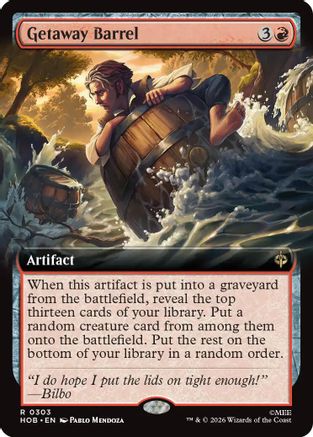 Getaway Barrel (Extended Art) [The Hobbit: Eternal-Legal]