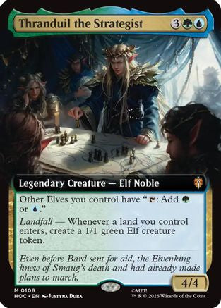 Thranduil the Strategist (Extended Art) [The Hobbit: Eternal-Legal] Foil