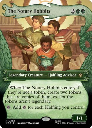 The Notary Hobbits (Showcase) [The Hobbit] Foil
