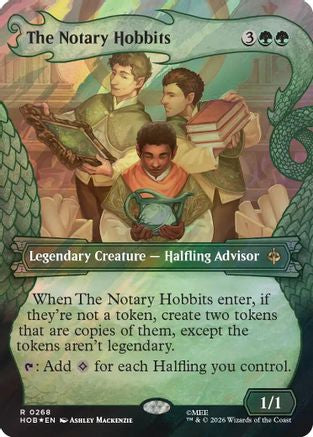 The Notary Hobbits (Showcase) (Surge Foil) [The Hobbit] Foil