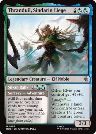 Thranduil, Sindarin Liege [The Hobbit] Foil