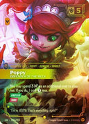 Poppy - Defender of the Meek (Alternate Art) (178a/219) [Riftbound Organized Play Promotional Cards] Foil