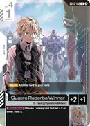 Quatre Raberba Winner (Event Pack 02) (GD05-100) [Gundam Promotional Cards] Holofoil