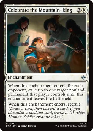 Celebrate the Mountain-king [The Hobbit] Foil
