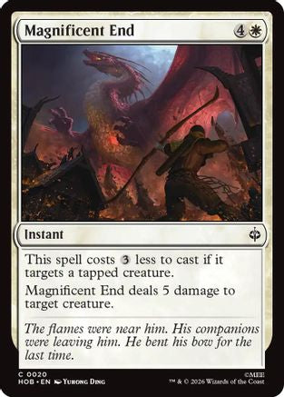 Magnificent End [The Hobbit] Foil
