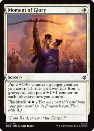 Moment of Glory [The Hobbit]