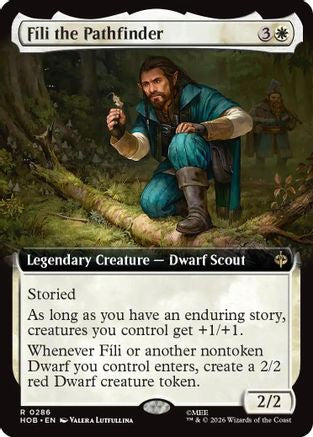 Fili the Pathfinder (Extended Art) [The Hobbit] Foil