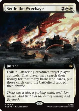Settle the Wreckage (Extended Art) [The Hobbit] Foil