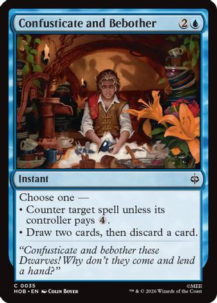 Confusticate and Bebother [The Hobbit]