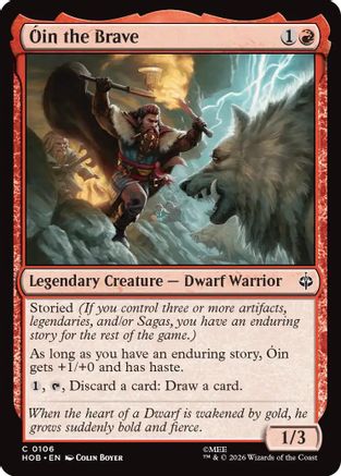 Oin the Brave [The Hobbit] Foil