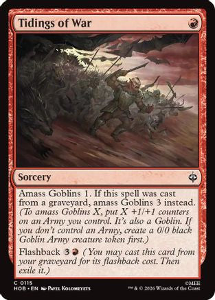 Tidings of War [The Hobbit] Foil