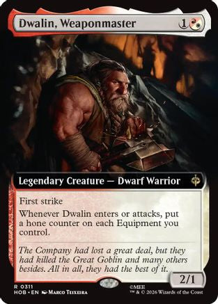Dwalin, Weaponmaster (Extended Art) [The Hobbit]