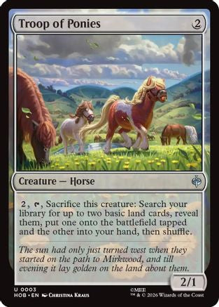 Troop of Ponies [The Hobbit]