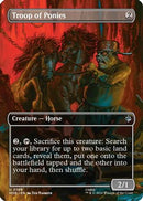 Troop of Ponies (Borderless) [The Hobbit] Foil