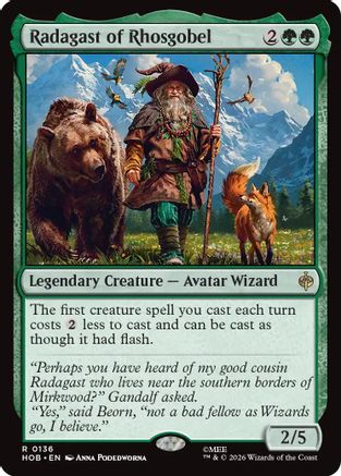 Radagast of Rhosgobel [The Hobbit] Foil
