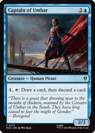 Captain of Umbar [The Hobbit: Eternal-Legal]