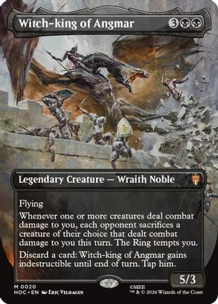Witch-king of Angmar (Borderless) [The Hobbit: Eternal-Legal] Foil