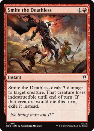 Smite the Deathless [The Hobbit: Eternal-Legal]