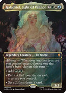 Galadriel, Light of Valinor (Borderless) (Surge Foil) [The Hobbit: Eternal-Legal] Foil