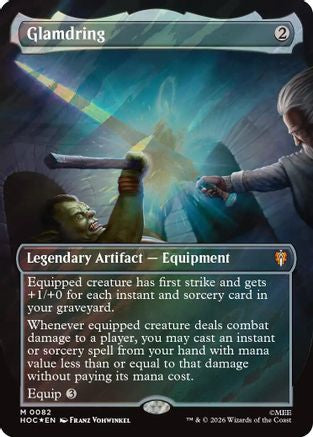 Glamdring (Borderless) (Surge Foil) [The Hobbit: Eternal-Legal] Foil
