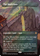 The Black Gate (Borderless) (Surge Foil) [The Hobbit: Eternal-Legal] Foil
