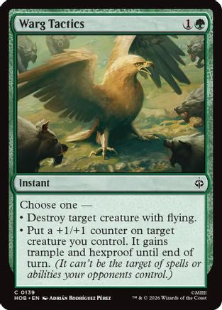 Warg Tactics [The Hobbit] Foil