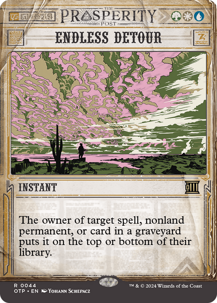 Endless Detour - [Breaking News]: (Showcase) (Borderless)