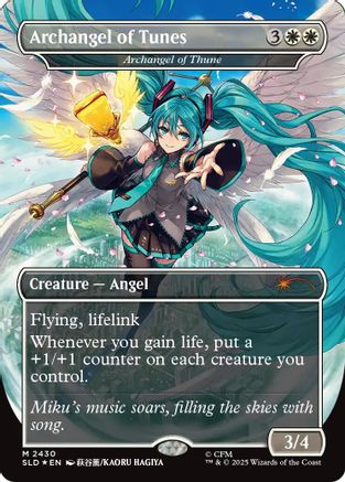 Archangel of Tunes  - Archangel of Thune [Secret Lair Drop Series] Foil