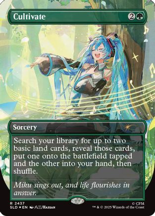 Cultivate (2437) [Secret Lair Drop Series] Foil