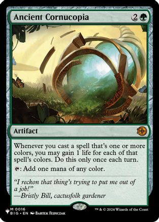 Ancient Cornucopia [The List Reprints]